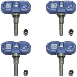 AUTO OCCASION 4Pack Tire Pressure Monitor Sensors BLE Bluetooth TPMS Sensor Compatible with Tesla Model 3 Y S X 2020-2024 Replaces 1490701-01-B 1490701-01-C