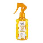 Victoria Beauty Sun Kiss SPF 50 Sun Oil Sunscreen Spray - Water-Resistant, Dermatologically-Tested, Fast-Absorbing SPF Mist Spray for Face & Body with Squalane, Coconut Oil, and Sweet Almond Oil 200ml