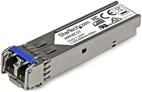 StarTech.com Modulo Ricetrasmettitore Transceiver SFP in fibra, Compatabile HP J4858C, MM LC con DDM, 550 m