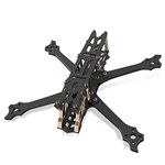 SpeedyBee Frame 5 Inch True X 225mm Carbon Fiber Quad Frame Kit for Freestyle Racing DJI -V2 Edition