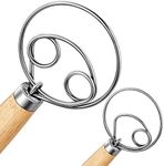 Nlmyt 2Pcs Danish Dough Whisk, 13 I