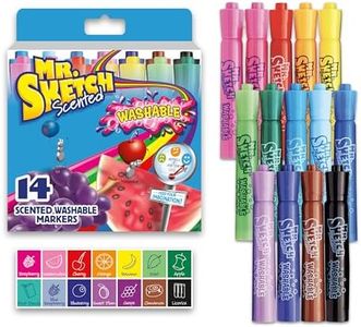 Mr. Sketch® Scented Markers, Chisel Point, Assorted, Pack Of 14