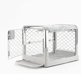 Diggs Revol Dog Crate (Collapsible Dog Crate, Portable Dog Crate, Travel Dog Crate, Dog Kennel) for Small Dogs and Puppies (Ash)