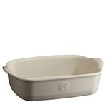 Emile Henry Rectangular Baking Dish, Argile (16.5 x 10.6 x 3.5in)