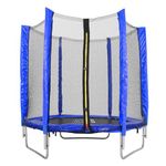 The Fellie Trampolines for Kids 5FT Trampolines with Safety Enclosure Net Toddlers Trampolines Indoor Outdoor Jumping Mat for Kids