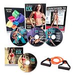 21 Day Fixs Extreme 4 DVD Workout Program Set,Fix Challenge Introductory Workout,Elastic Band and Eating Nutrition Plan [Sports]