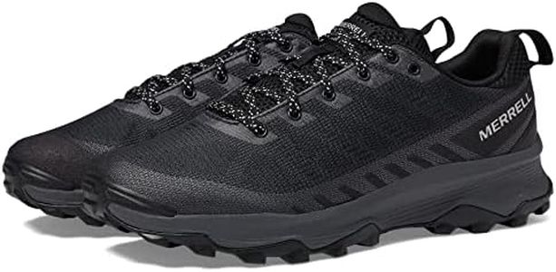 Merrell Men's Speed Eco Hiking Shoe, Black/ASPHAL, 11