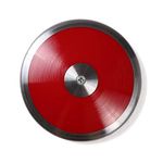 Village Variety Discus for Practice Nylon, Track and Field Throwing Discus 1kg 1.5kg 1.75kg 2kg 2.25kg 2.5kg(red 2.2lbs(1kg))