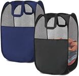 BENJUNC 2 laundry baskets, pop-up l