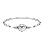 KunBead Bangle Charm Bracelets for Women for DIY Jewelry Making Compatible with Pandora Bead Charms