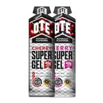 OTE Super Gel - Energy Gels for Running & Cycling - Superior Dual Source Running Gels with 40g of Carbohydrates - Glucose Gels for Swimming & Endurance Sports - Box of 12 (Berry & Cherry)