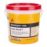 SIKA - Tile adhesive - SikaCeram 428 Super Bond T - Multipurpose high performance tile adhesive with no vertical slip on deformable surfaces - 5kg