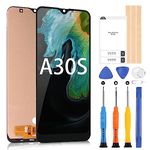 Screen Replacement for Samsung Galaxy A30s LCD Display A307 2019 A307 SM-A307F A307FN A307G A307GN 6.4 inch Touch Screen Digitizer Full Assembly with Repair Tools