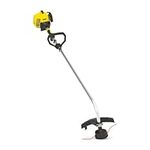 Champion Power Equipment Cordless 2-Stroke Gas String Trimmer Weed Wacker with Straight Shaft, Lightweight, Yellow/Black