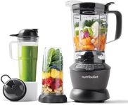 NutriBullet Blender Combo 1200W 1.85L For Shakes Smoothies savory soups Ice Crusher (Grey Combo)