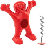 Sir Perky Corkscrew Wine Opener - Funny Red Man Wine Bottle Opener - Novelty Manual Corkscrew for Wine and Beer - One Size Fits All - Cool Drinking Gift by Fairly Odd Novelties, Red