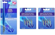 Ever Ready Corn & Callus Remover Kit with 8 Extra Blades | Foot Care Tool for Hard, Dry & Cracked Heels | Pedicure Tool for Smooth & Healthy Feet | Instant Relief