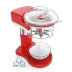 COVDEZ Electric Countertop Ice Maker Snow Cone Machine Shaved Ice Maker for Homemade Slushies Margaritas and Frozen Treats