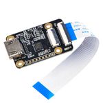 GeeekPi HDMI to CSI-2 Adapter Board for Raspberry Pi 5, Support HDMI Input Up to 1080p@30fps, Compatible with Raspberry Pi 4B /3B+ /3B /Pi Zero/Zero W/Zero 2W