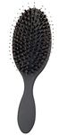 Boar Bristle Detangling Hair Brush for Curly Fine Straight Natural Tangled Hair, Anti-frizz Styling Hairbrush for Women and Men, Boar Nylon Bristle Paddle Brush