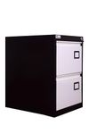 SHUBHAM Furniture Filing Cabinet 2 Drawer | File Cabinet 2 Drawer | Shubham Steel File Cabinet | File Cabinet 2 Door | Metal File Cabinet Brown Color Legal Size