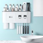 Hushnow Toothbrush Holder Wall Moun