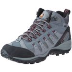 Merrell Women's Deseret Mid WTPF Hiking Boot, Grey Grau Castlerock, 7 UK