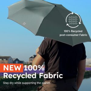 Weatherman Compact Travel Umbrella – Black, Lightweight & Windproof