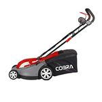 Cobra GTRM34 13in (34cm) Electric Lawnmower 1200w with Rear Roller