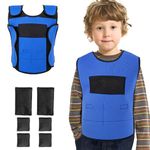 OUTREE Weighted Vest For kids(Medium Blue)