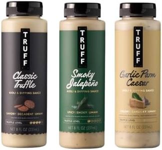TRUFF Black Truffle Aioli 3-Pack Bundle, 8 fl oz