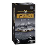 Twinings Assam Tea, 100 Teabags, Premium Black Tea, Twinings Origins, Strong, Full-bodied and Robust Flavour