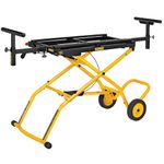 DEWALT Miter Saw Stand with Wheels (DWX726), Yellow