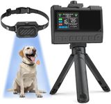 RAINLEOTI Wireless Dog Fence – Electric Fence for Dogs with 3-in-1 Training Modes, Waterproof Collar, 10–120 ft Adjustable Range for Indoor & Yard Use, 2600 ft Remote, Fits 10–120 lb Dogs