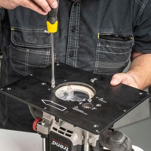 Trend Portable Router Table 240V – Compact Woodworking Workstation