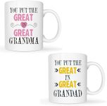 Grandparent Coffee Mug Christmas, Y