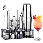 Cocktail Shaker Set Bartender Kit :