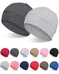 FocusCare Chemo Headwear for Women Lightweight Cotton Cap for Sleeping Warm Bald Head