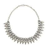 athizay Necklace oxidised silver ch
