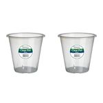 Stewart 2643008Clear Orchid Pot 13cm by Garden Products (Pack of 2)