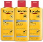 Eucerin Skin Calming Dry Skin Body Wash Oil Fragrance Free, 8.4 Ounce (Pack of 3) Packaging may vary