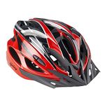 Lifelong Adjustable Cycling Helmet with Detachable Visor | Adjustable Light Weight Mountain Bike Cycle Helmet with Padding for Kids and Adults, (LLFAH06, Red & Black, 6 Months Warranty)