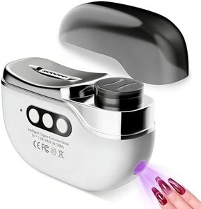 FunnAura 4 in 1 Electric Nail Trimmers, Toenail Clippers for Seniors Adults, Automatic Thick Toe Nail Clipper with Lamp and Nails Scraps Storage