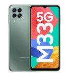 Samsung Galaxy M33 5G (Mystique Green, 8GB, 128GB Storage) | 6000mAh Battery | Upto 16GB RAM with RAM Plus | Without Charger