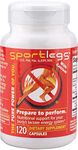 SPORTLEGS Fast Fitness Boost Pre Workout Lactic Acid Supplement, Sports Endurance Fuel - NSF Certified for Sport,120-Capsule Bottle, Pack of 1