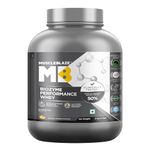 MuscleBlaze Biozyme Performance Whey Protein | Clinically Tested 50% Higher Protein Absorption | Informed Choice UK, Labdoor USA Certified & US Patent Filed EAF® (Magical Mango, 2 kg / 4.4 lb)