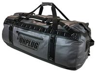 Unplug Ultimate Adventure Bag | 1680D Heavy Duty Waterproof Duffle Bag | Waterproof Duffel Bag for Camping, Motorcycle Dry Bag, Hunting Bag | Adventure Sports Bag |155L Storm Grey