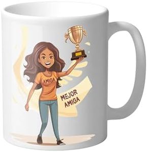 Taza Mejor Amiga del Mundo | Regalo para Amiga