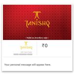 Tanishq E-Giftcard for Gold Jewellery - Redeemable at Showroom