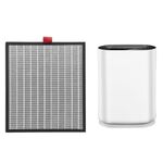 Premium Replacement High Performance Filter Compatible with Honeywell HAC25M1201W A5 and I8 Air Purifier Compound Filter with HEPA and Activated Carbon